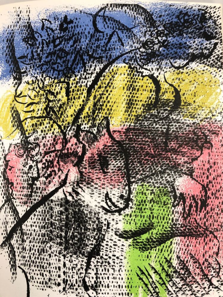 Litografia Chagall - XXe siècle 34