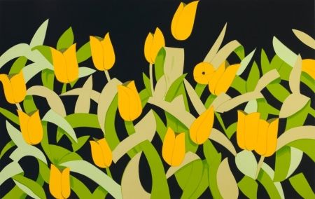 Serigrafia Katz - Yellow Tulips