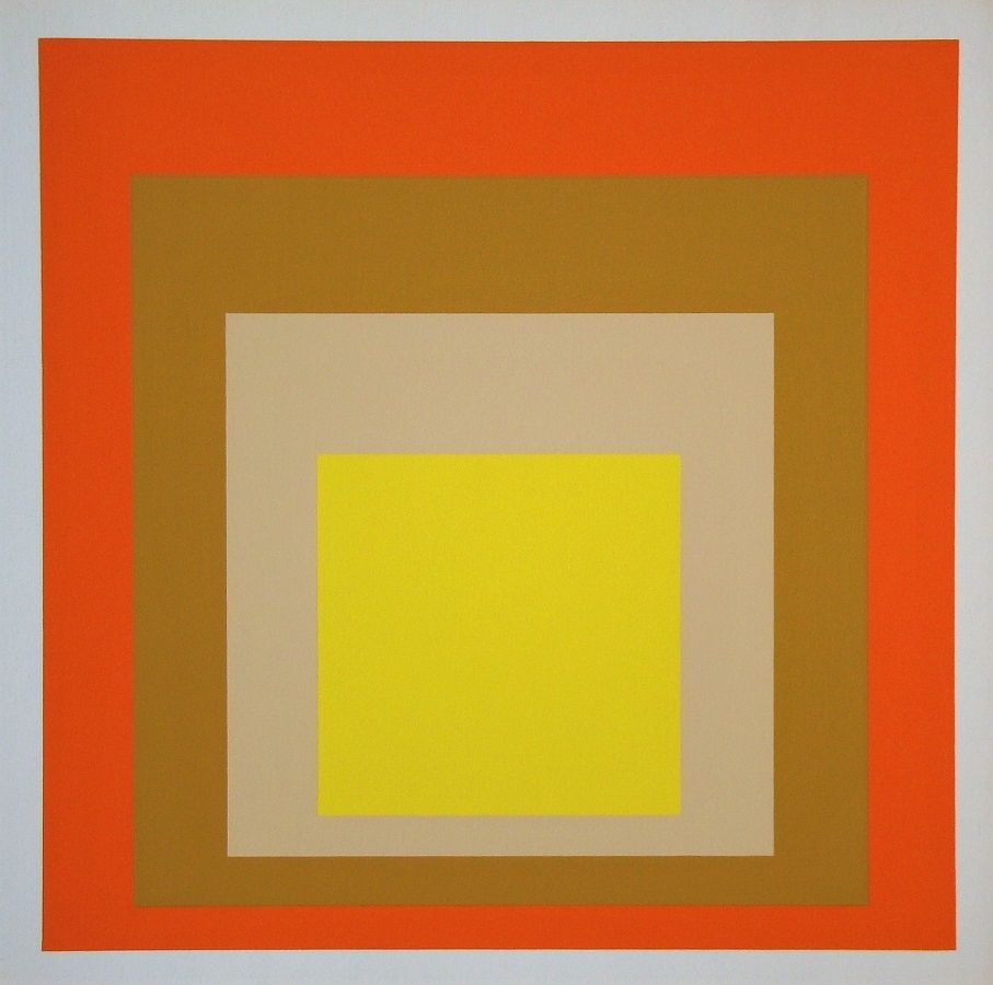 Serigrafia Albers - Yes Sir, 1955