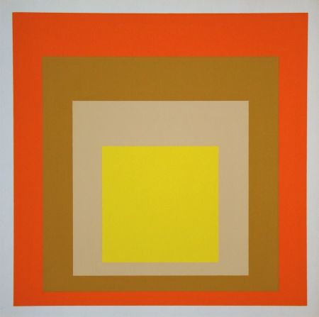 Serigrafia Albers - Yes Sir, 1955