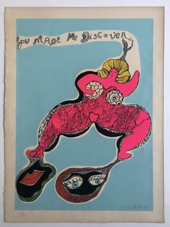 Serigrafia De Saint Phalle - You made me discover (Nana power V)