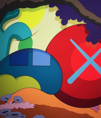 Serigrafia Kaws - You Should Know I Know