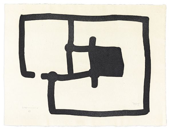 Incisione Chillida - Zedatu III