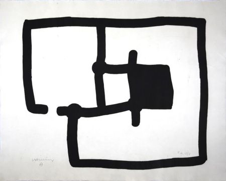 Incisione Chillida - Zedatu III