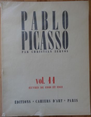 Libro Illustrato Picasso - Zervos Vol 11 (1940-1941)
