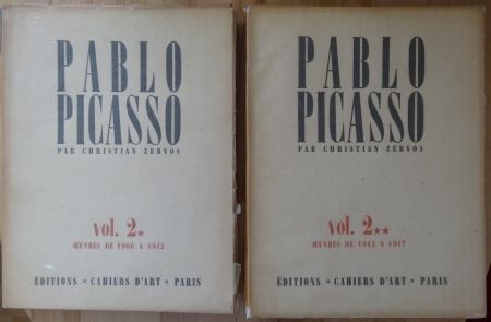 Libro Illustrato Picasso - Zervos Vol 2 * & ** (1912-1917)