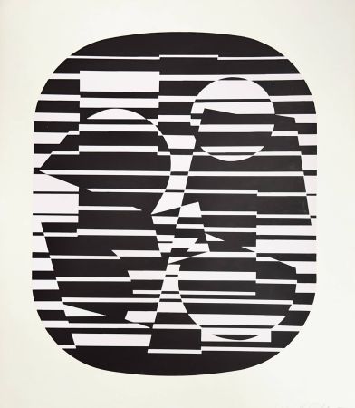 Serigrafia Vasarely - Zeta