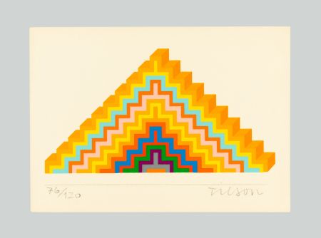 Serigrafia Tilson - Ziggurath