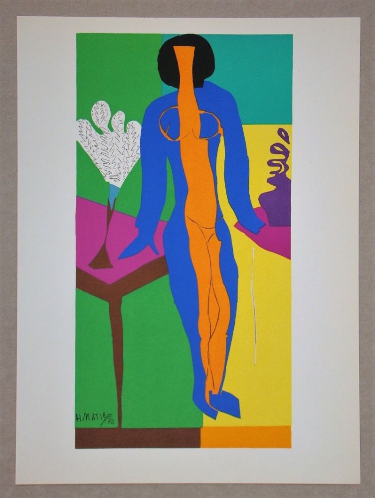 Litografia Matisse (After) - Zulma - 1950