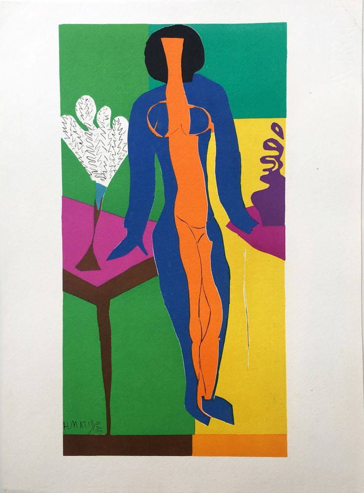 Litografia Matisse - ZULMA (1950)