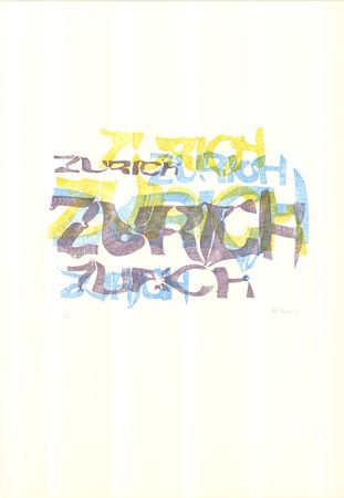 Litografia Bury - Zurich