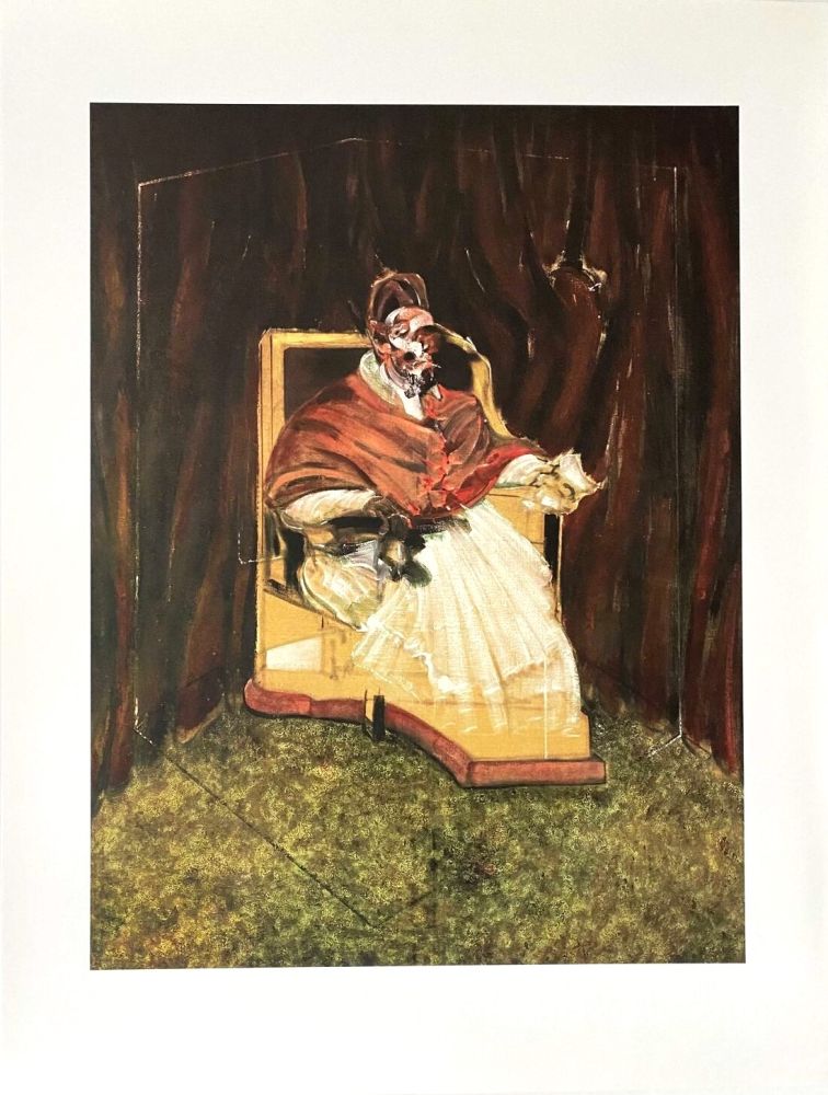 Manifesti Bacon - Étude pour un Portrait du Pape Innocent X d'après Velasquez